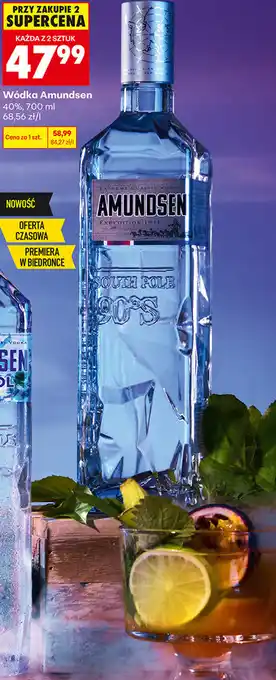 Biedronka Wódka Amundsen 40% oferta