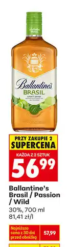 Biedronka Ballantine's Brasil / Passion / Wild oferta