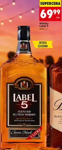 Biedronka Whisky Label 5 40% oferta