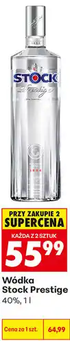 Biedronka Wódka Stock Prestige 40% oferta
