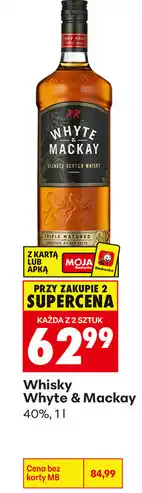 Biedronka Whisky Whyte & Mackay oferta