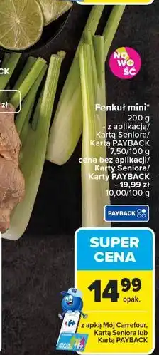 Carrefour Fenkuł mini oferta