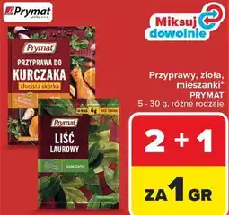 Carrefour Przyprawy, zioła, mieszanki* PRYMAT oferta