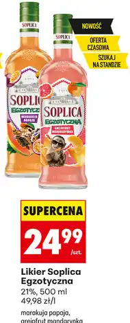 Biedronka Likier Soplica Egzotyczna oferta