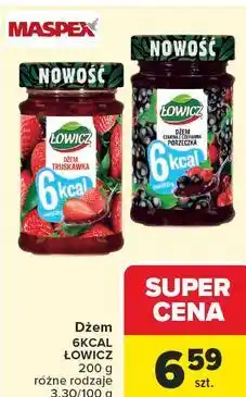 Carrefour Dżem 6KCAL ŁOWICZ oferta