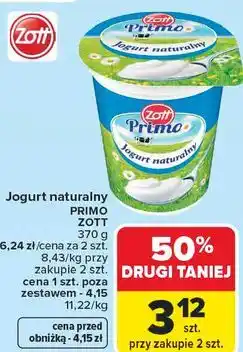 Carrefour Jogurt naturalny Primo oferta