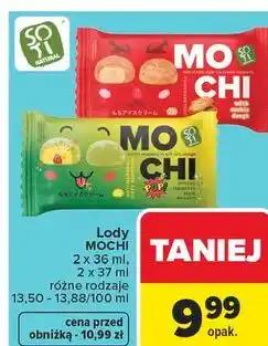 Carrefour Lody MOCHI 2 x 36 ml, 2 x 37 ml różne rodzaje oferta