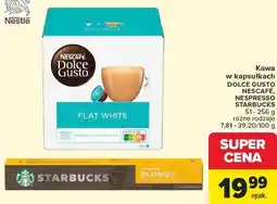 Carrefour Kawa w kapsułkach DOLCE GUSTO NESCAFÉ, NESPRESSO STARBUCKS oferta