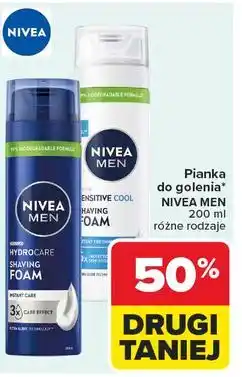 Carrefour Pianka do golenia NIVEA MEN oferta