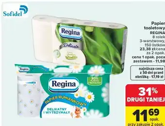 Carrefour Papier toaletowy REGINA oferta