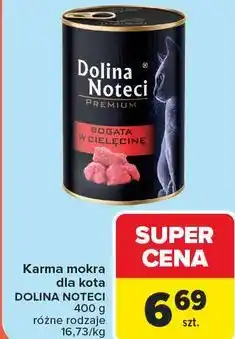 Carrefour Karma mokra dla kota DOLINA NOTECI 400 g różne rodzaje oferta