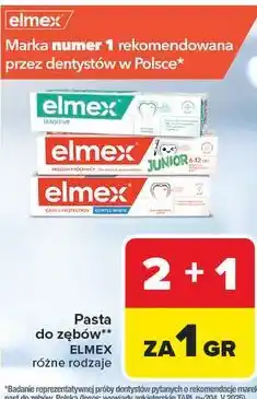 Carrefour Pasta do zębów ELMEX oferta