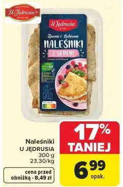 Carrefour Naleśniki U JĘDRUSIA oferta