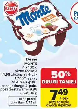 Carrefour Deser MONTE oferta