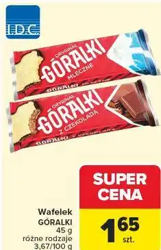Carrefour Wafelek GÓRALKI oferta