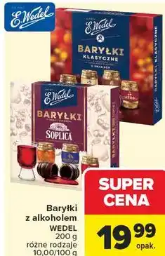 Carrefour Baryłki z alkoholem WEDEL oferta