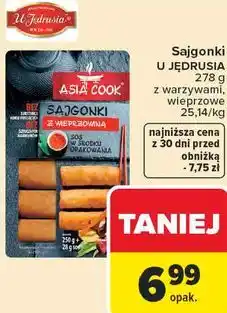 Carrefour Sajgonki U JĘDRUSIA z warzywami, wieprzowe oferta