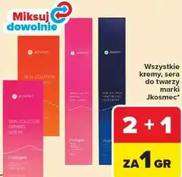 Carrefour Wszystkie kremy, sera do twarzy marki Jkosmec oferta