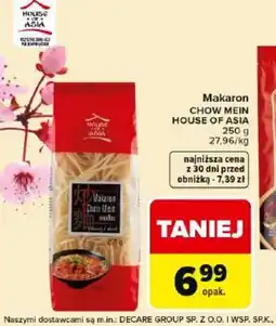 Carrefour Market Makaron Chow Mein House of Asia oferta