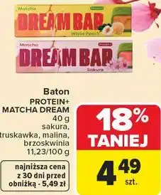 Carrefour Baton PROTEIN+ MATCHA DREAM oferta