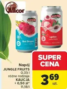 Carrefour Napój JUNGLE FRUITS oferta