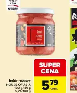 Carrefour Market Imbir różowy House of Asia oferta