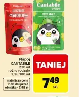 Carrefour Market Napój Cantabile oferta