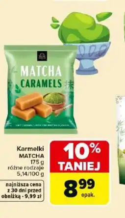 Carrefour Market Karmelki Matcha oferta