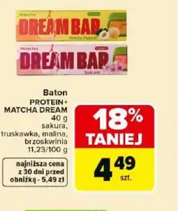 Carrefour Market Baton Protein Matcha Dream oferta