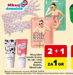 Carrefour Market Maski i kremy do rąk/stóp oferta