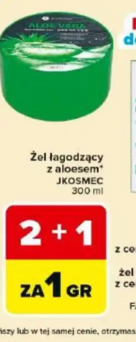 Jkosmec Zel łagodzący z aloesem