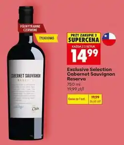Biedronka Exclusive Selection Cabernet Sauvignon Reserva oferta