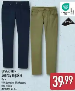 ALDI UP2FASHION Jeansy męskie oferta