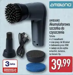 ALDI AMBIANO Akumulatorowa szczotka do czyszczenia oferta