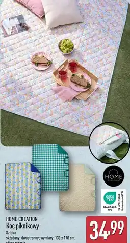 ALDI Koc piknikowy HOME CREATION oferta