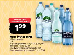 Netto Woda mineralna Żywiec zdrój oferta