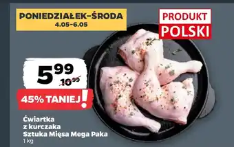 Netto Ćwiartka z kurczaka Sztuka Mięsa oferta
