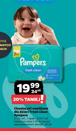 Netto Chusteczki nawilżane Pampers oferta