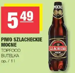 Spar Piwo Szlacheckie Mocne Topfood oferta