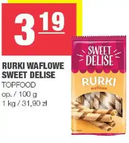 Spar Sweet Delise Rurki waflowe oferta