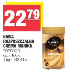 Spar Mahika Kawa rozpuszczalna Crema oferta