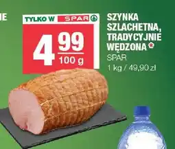 Spar Szynka szlachetna tradycyjnie wędzona Spar oferta