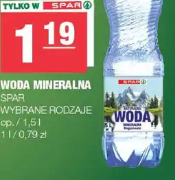 Spar Woda mineralna Spar oferta