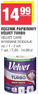 Spar Ręcznik papierowy Velvet Turbo Velvet Care oferta
