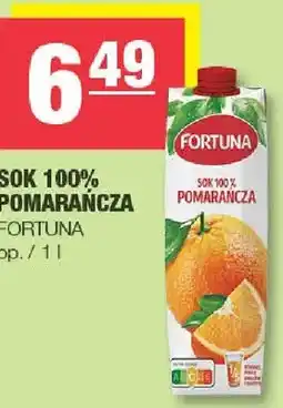 Spar Sok 100% pomarańcza Fortuna oferta