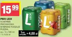 Spar Piwo Lech Kompania Piwowarska oferta