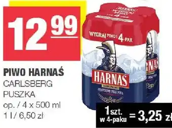 Piwo Harnaś Carlsberg puszka