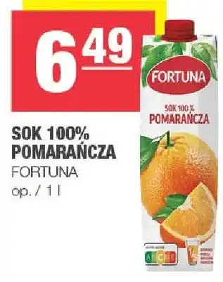 Sok 100% pomarańczowy Fortuna