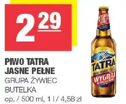 Spar Piwo Tatra Jasne Pełne Grupa Żywiec butelka oferta
