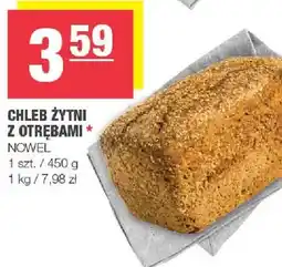 Spar Chleb żytni z otrębami Nowel oferta